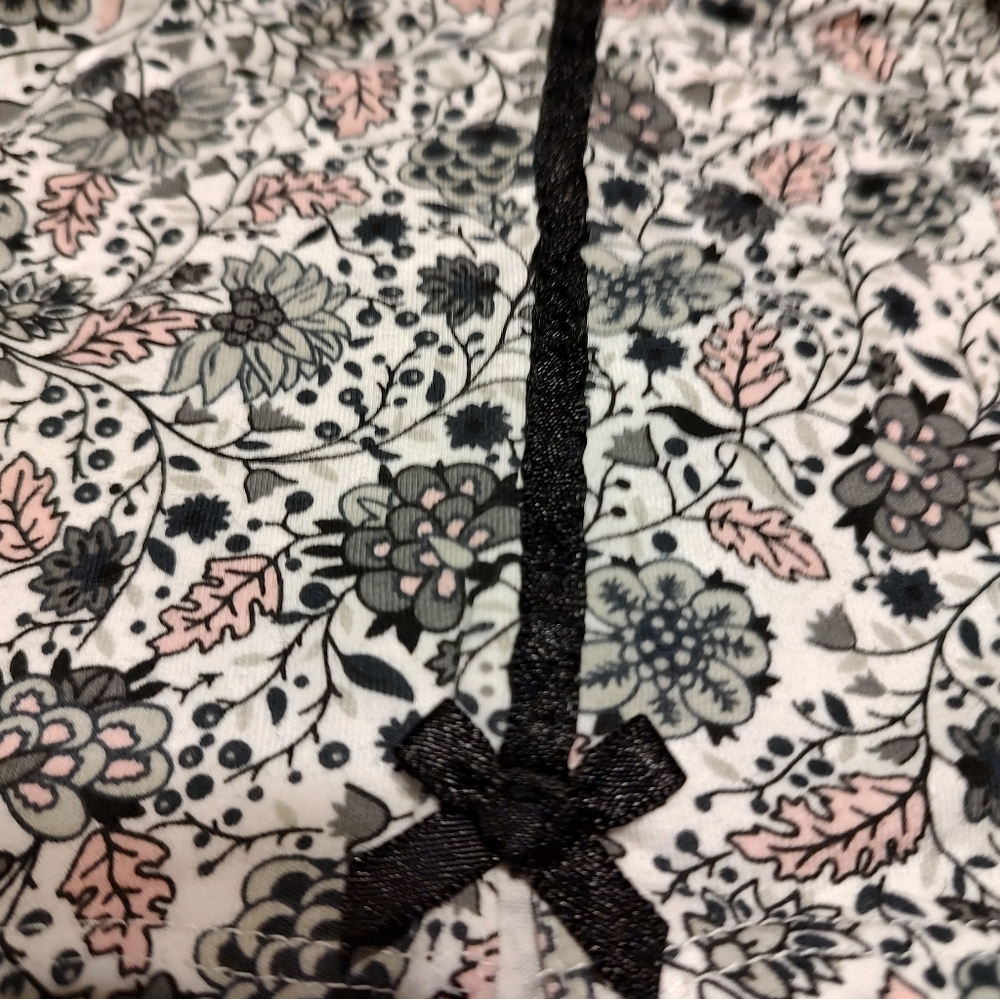 🖤🦄🖤 Whimsical Vintage Deadstock Floral Paisley Cotton Cheeky Boy Shorts - M - Picture 3 of 11